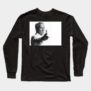 Clint Eastwood Long Sleeve T-Shirt